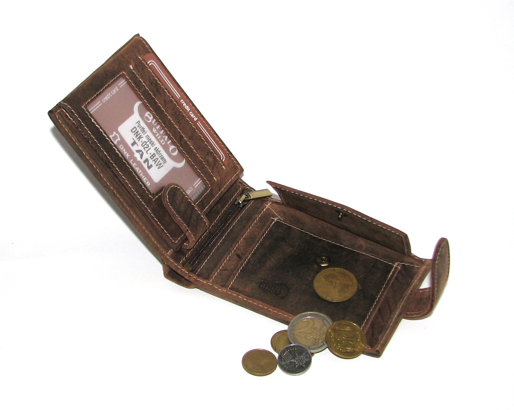 Кошелек мужской DNK-02L-BAW TAN Кошелек мужской DNK-02L-BAW TAN